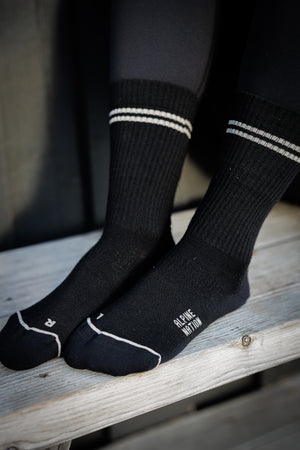 Seceda Light Merino crew čarape Stone