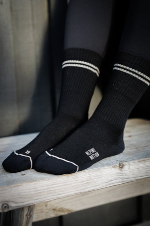 Seceda Light Merino crew čarape Stone
