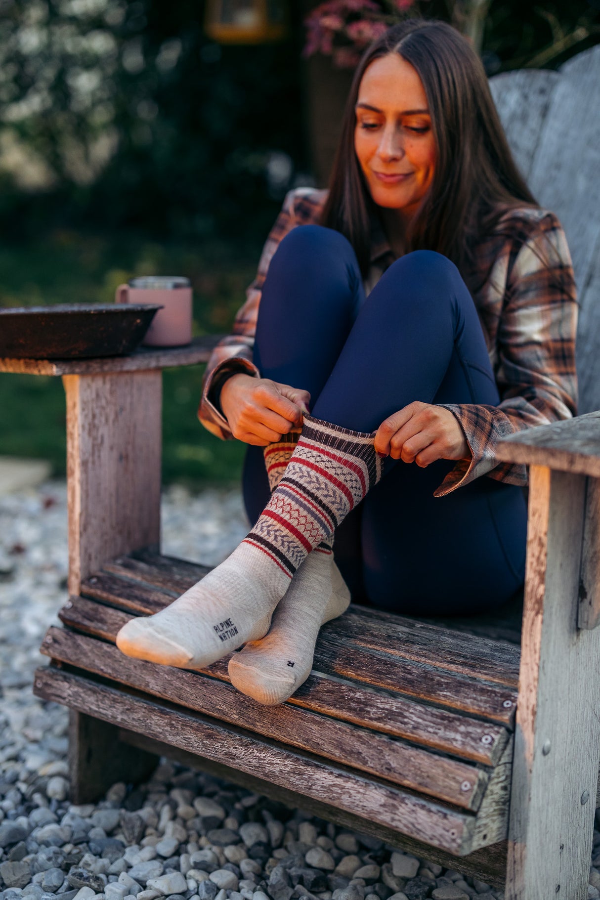 Abisko Merino Socks - Pumpkin Spice