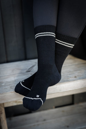 Seceda Light Merino crew čarape Stone