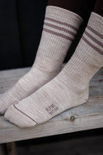 Seceda Light Merino Crew Socks Dune