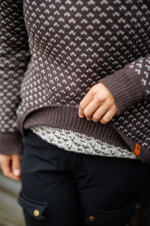 Seceda Knit Sweater - Mocha