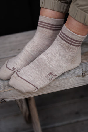 Seceda Light Merino calze mid crew Tulip