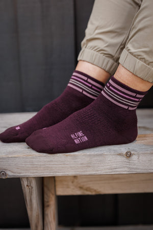 Seceda Light Merino calze mid crew Tulip