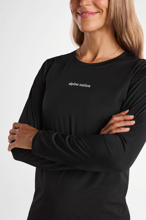 Drift Air Langarmshirt Eclipse