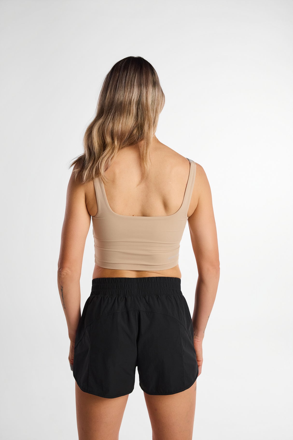 Sierra Crop Top Stone