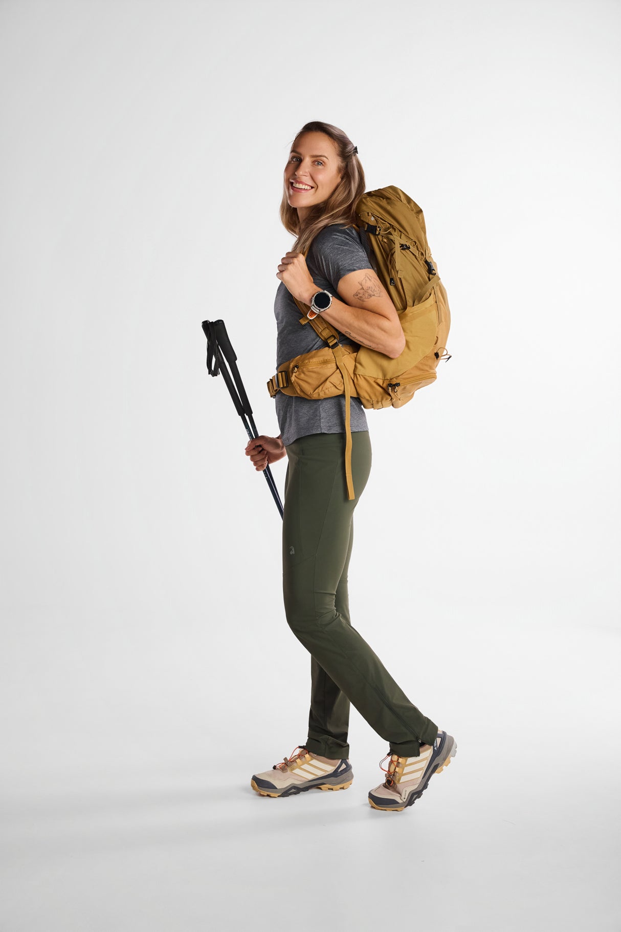 Ascent Wanderhose Olive Green