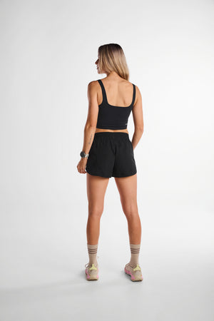 Sierra Crop Top Blackout