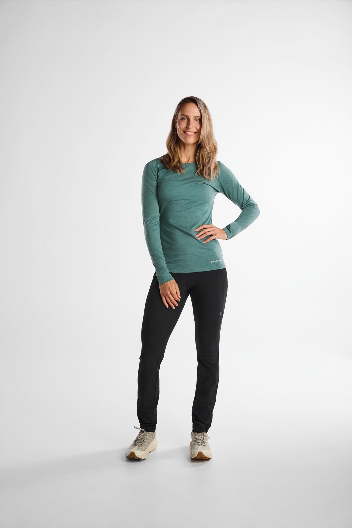 Merino Long Sleeve Tee Sage