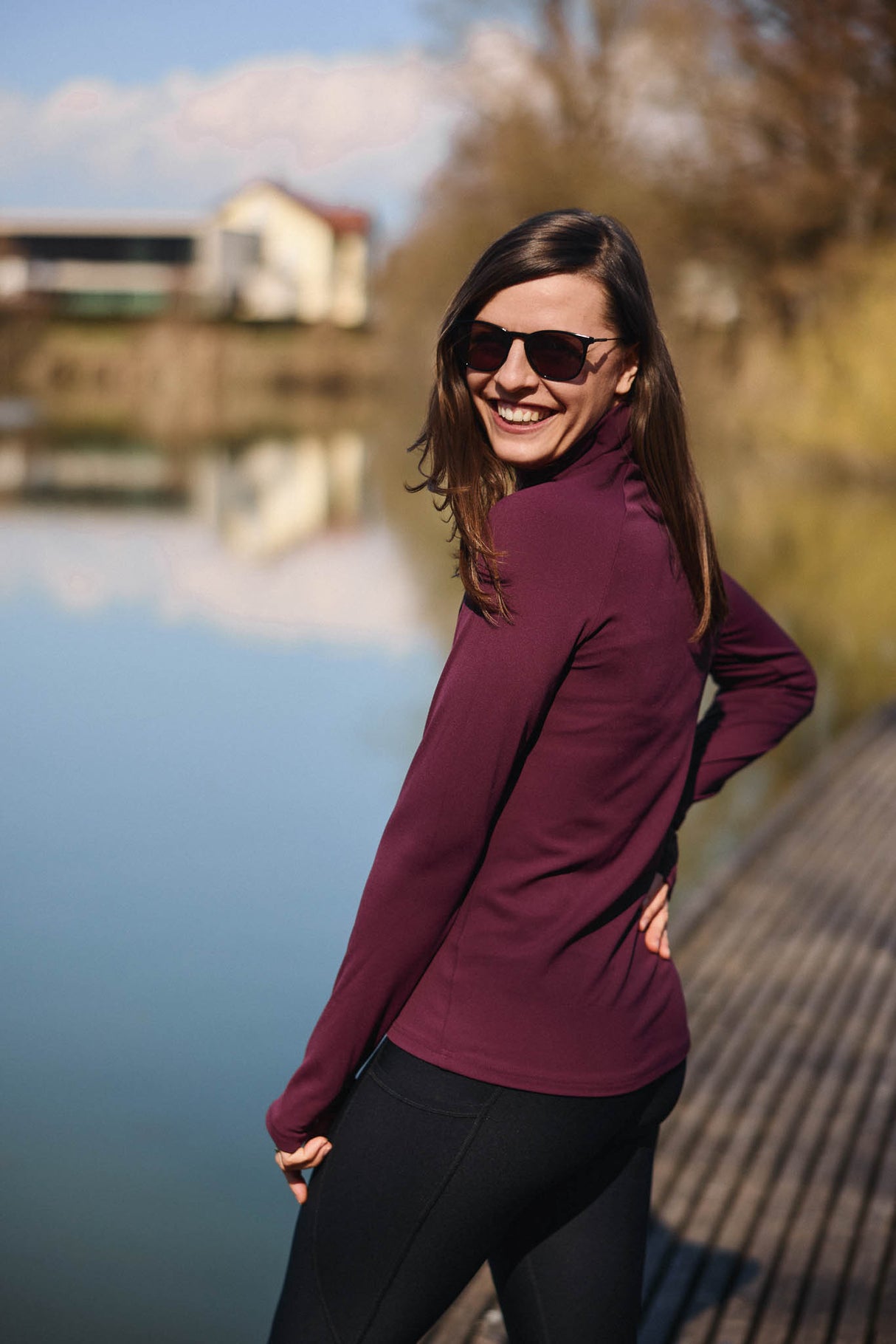 Momentum Sweater Mulberry