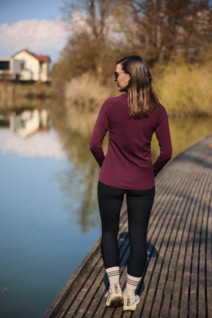 Momentum Sweater Mulberry