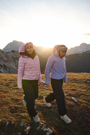 Aurora Down Jacket - Rose