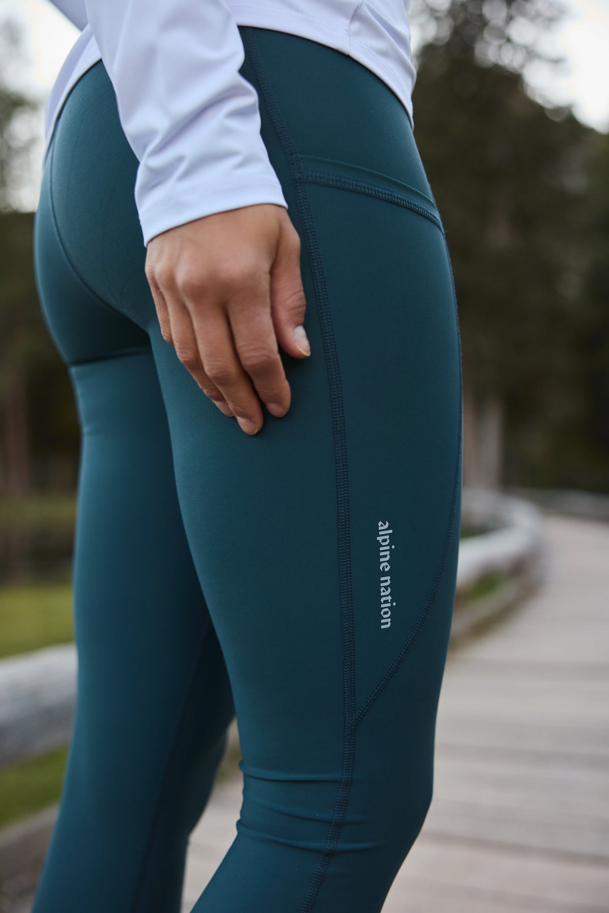 Summit pajkice z žepi Deep Teal