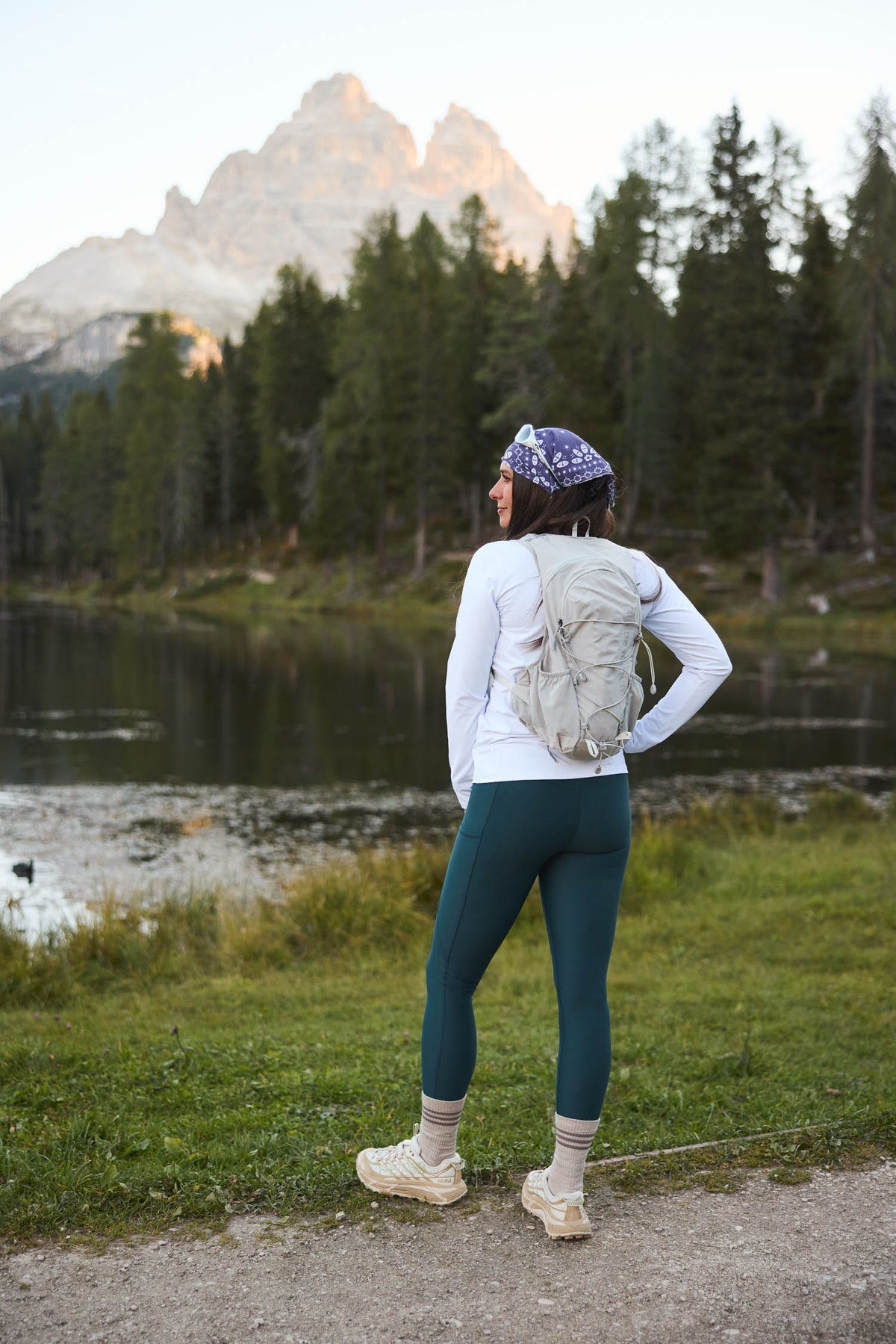 Summit Pocket Leggings Deep Teal