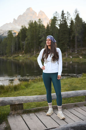 Summit Pocket Leggings Deep Teal