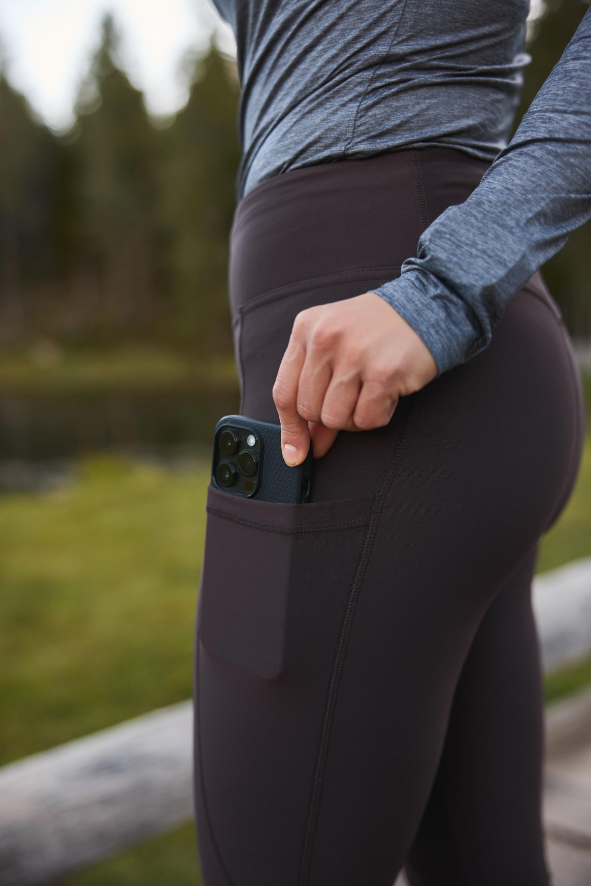 Pro Winter Pocket Leggings Mocha
