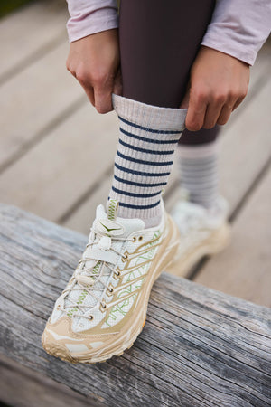 Abisko Merino Socks - Fjord Blue