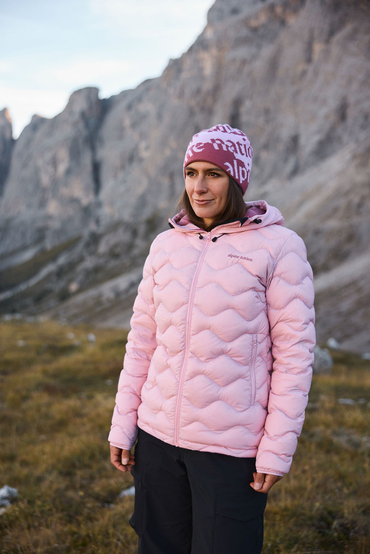 Aurora Down Jacket - Rose