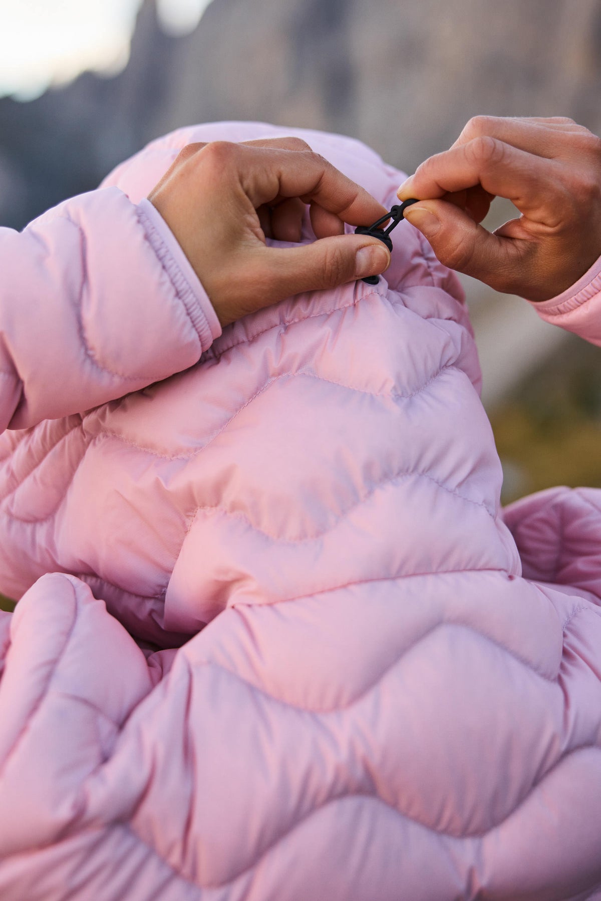 Aurora Down Jacket - Rose