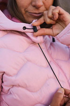 Aurora Down Jacket - Rose