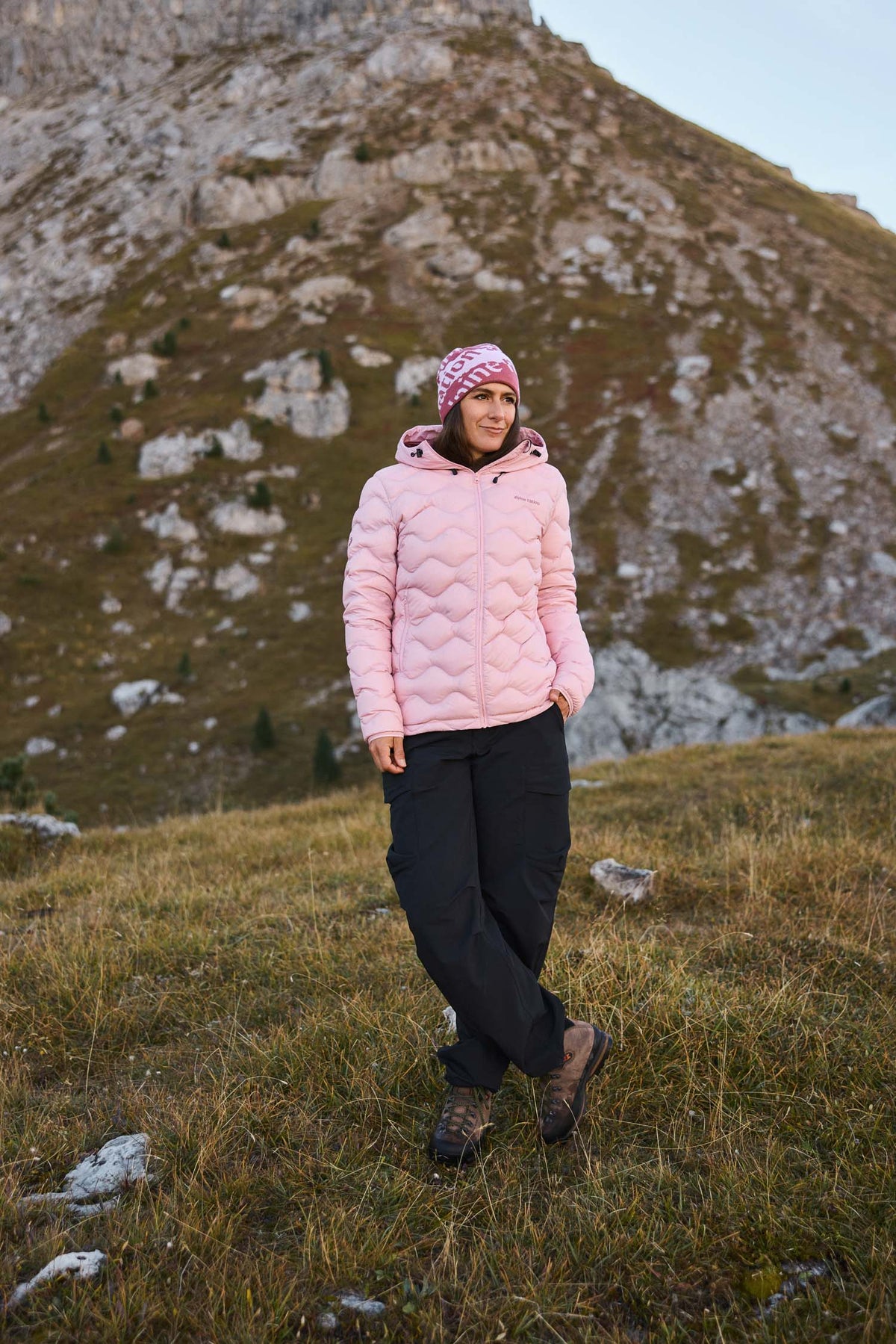 Aurora Down Jacket - Rose