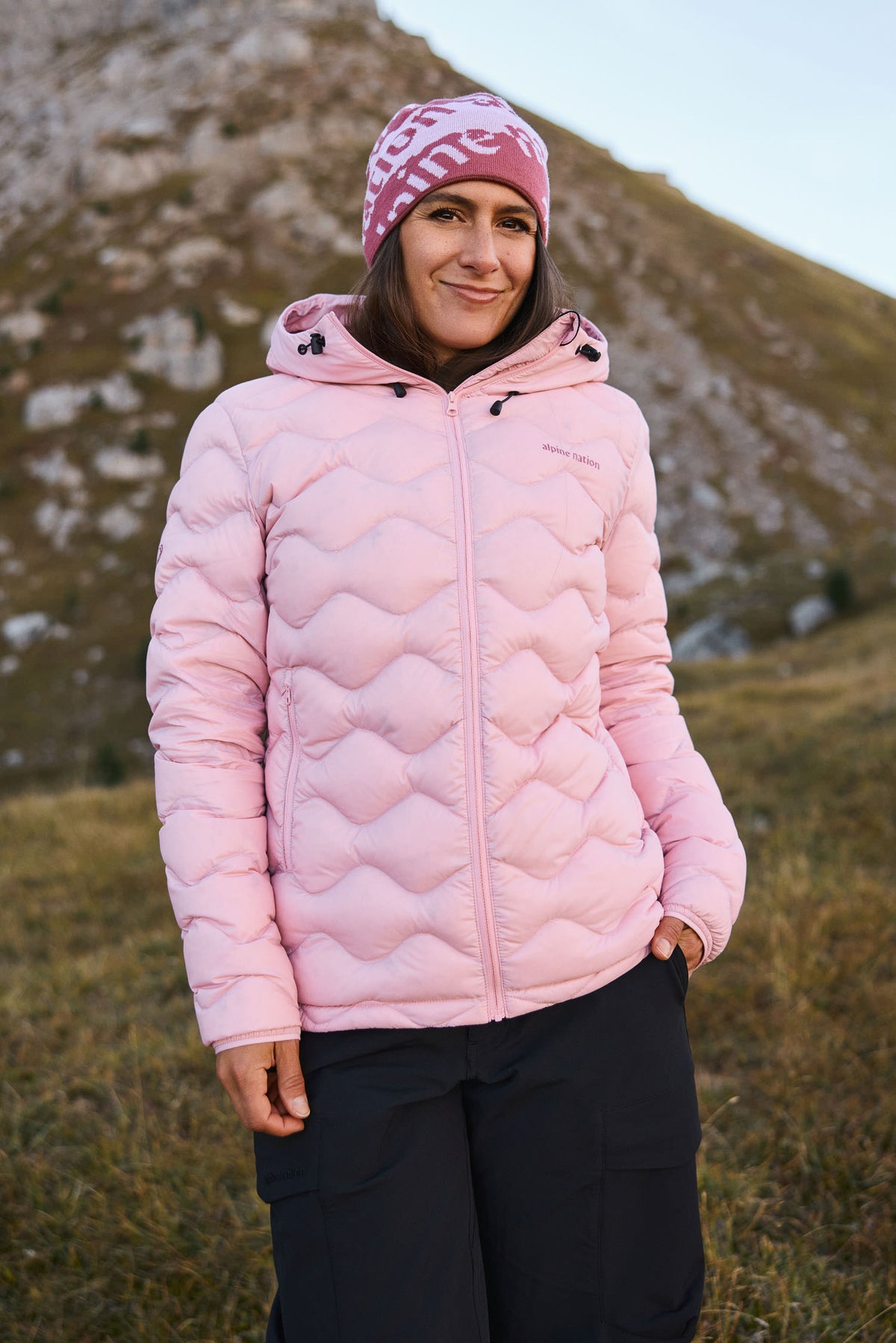 Aurora Down Jacket - Rose