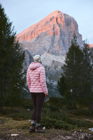 Aurora Down Jacket - Rose