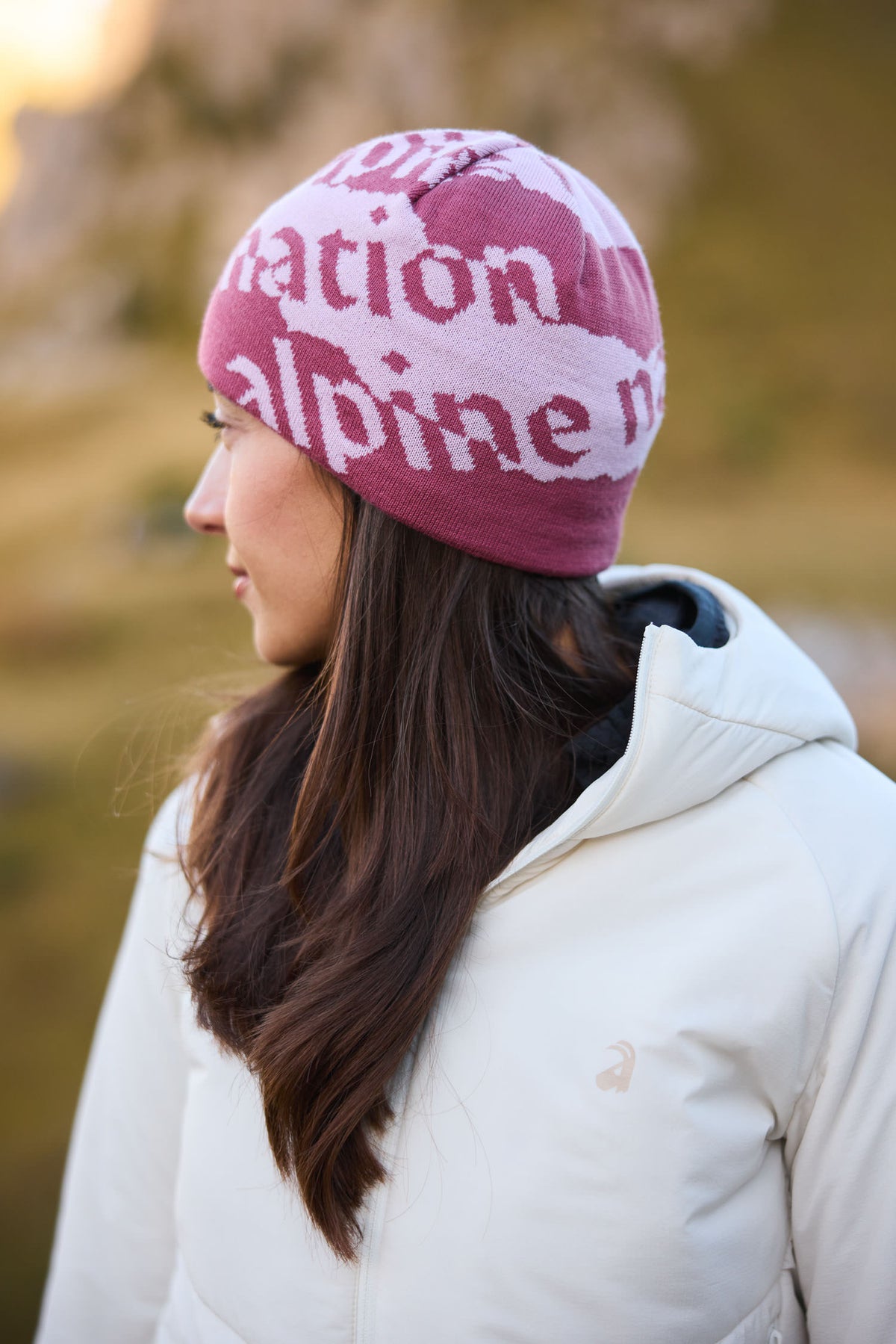 Logo Beanie Rose