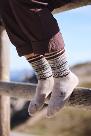 Abisko Merino Socks - Frostwood