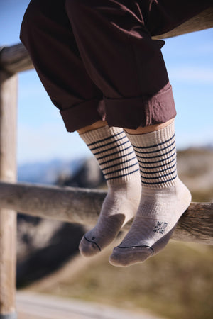 Abisko Merino Socks - Fjord Blue