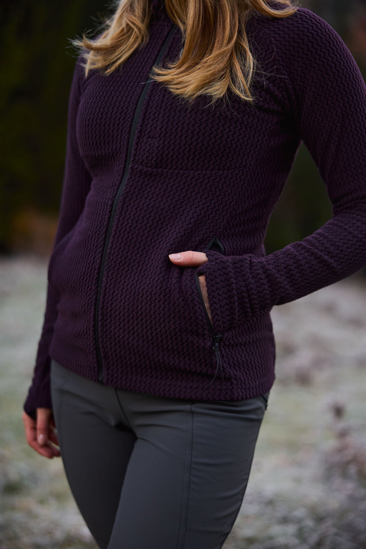 Vertex Hoody Dark Purple