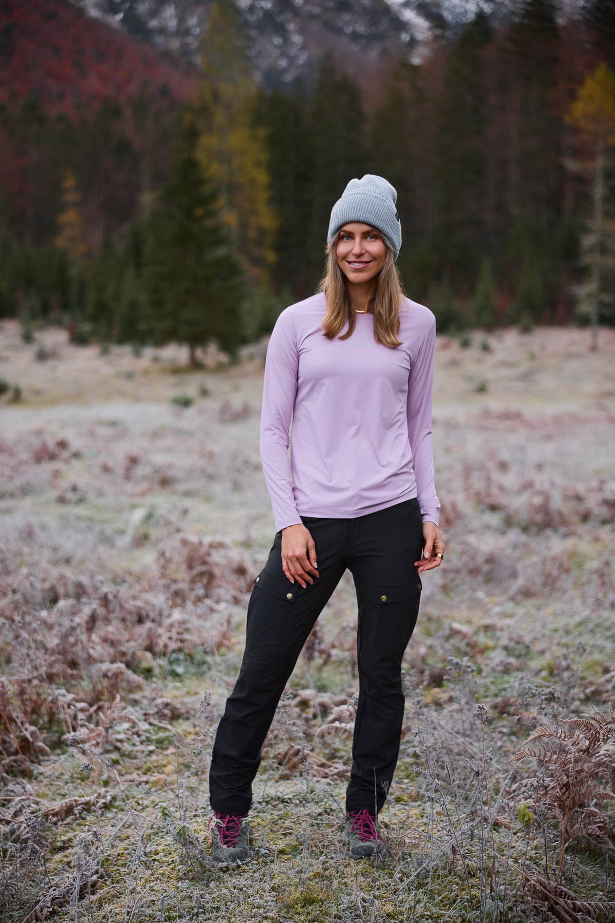 Drift Air Long Sleeve Tee Iris