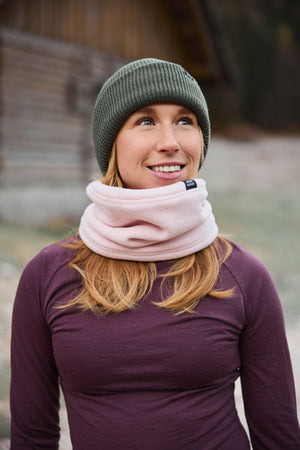 Sherpa Neckwarmer - Blush