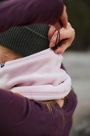 Sherpa Neckwarmer - Blush