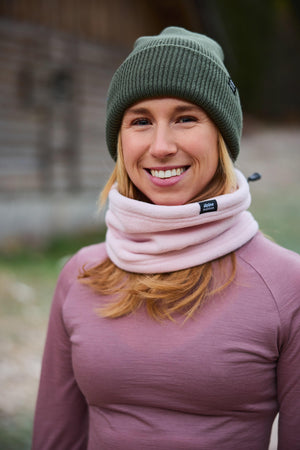 Sherpa Neckwarmer - Blush