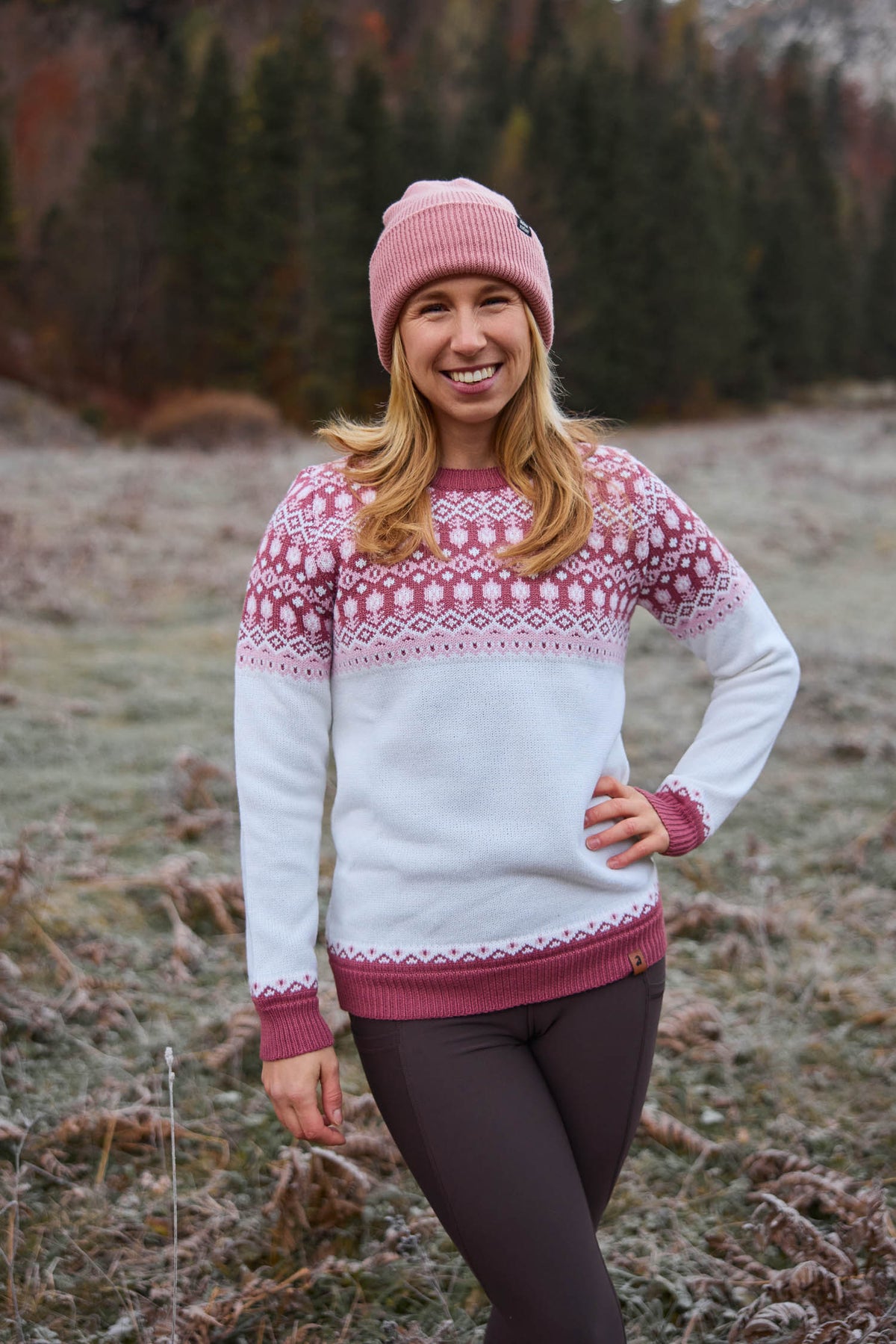 Maglione in maglia Svalbard - Frost