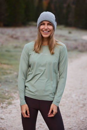 Drift Air Langarmshirt Olive Green