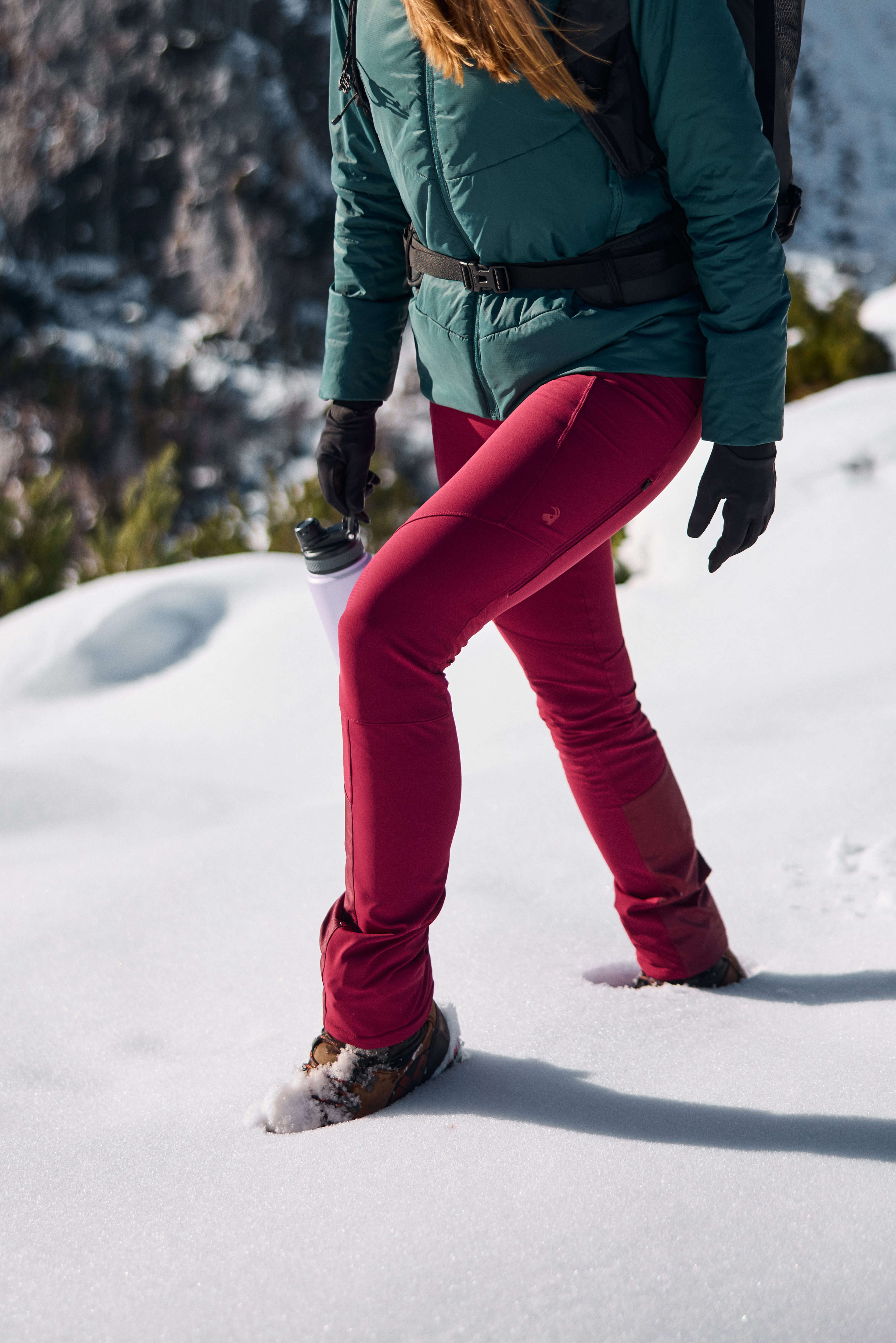 APEX Winter Pocket Leggings Magenta – Alpine Nation Outdoor Clothing