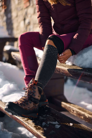 Lappland Merino Nogavice - Polar Night