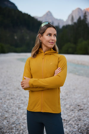 Pro Full-Zip Hoody AP1 Marigold