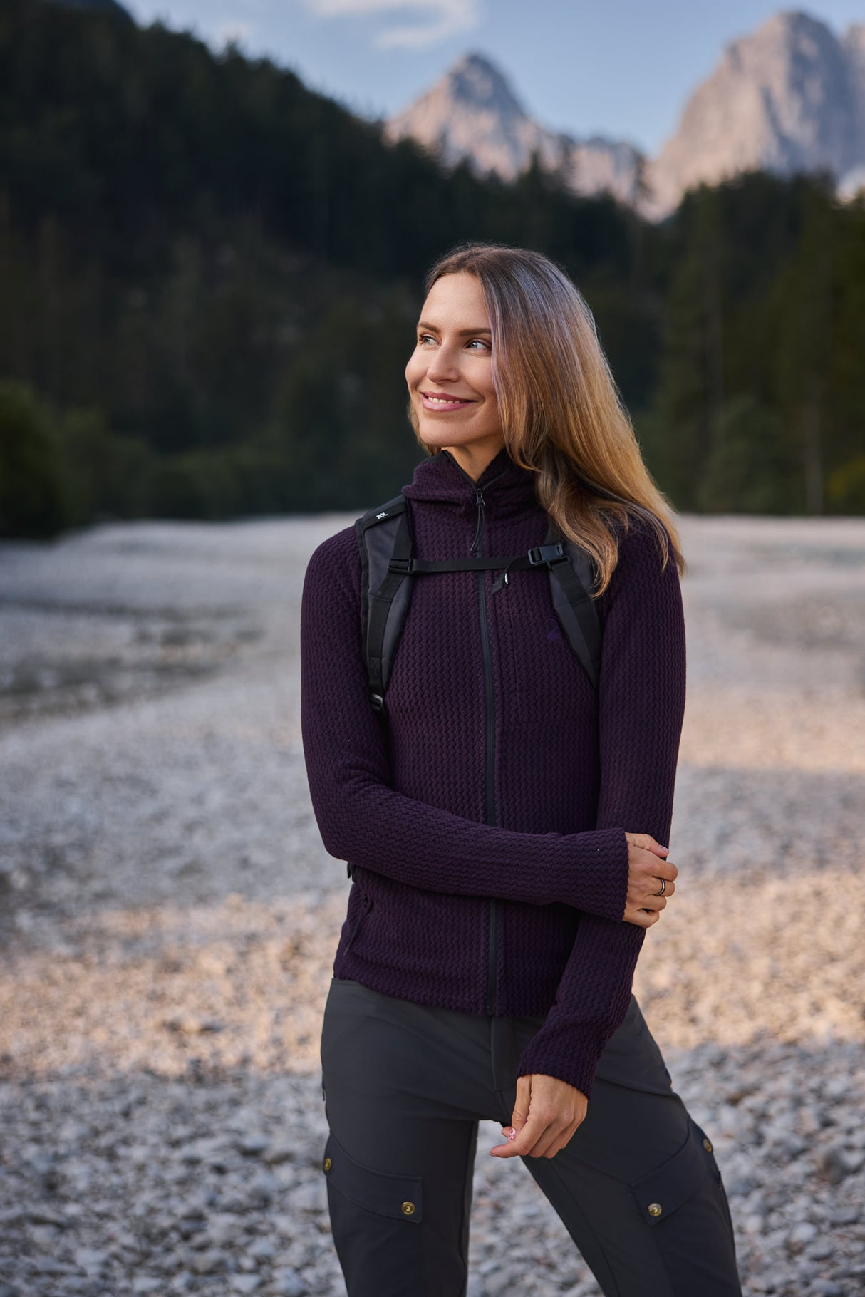 Vertex Hoody Dark Purple