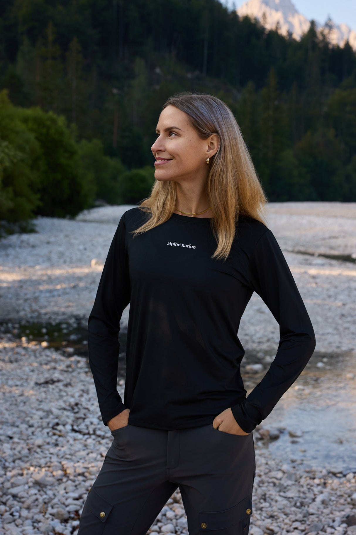 Drift Air Long Sleeve Tee Eclipse