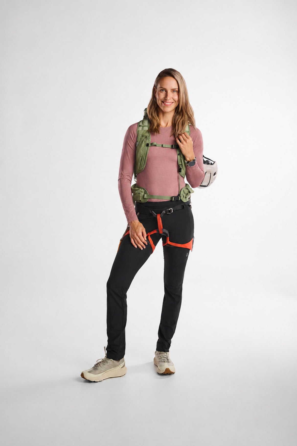 Merino Long Sleeve Tee Mauve