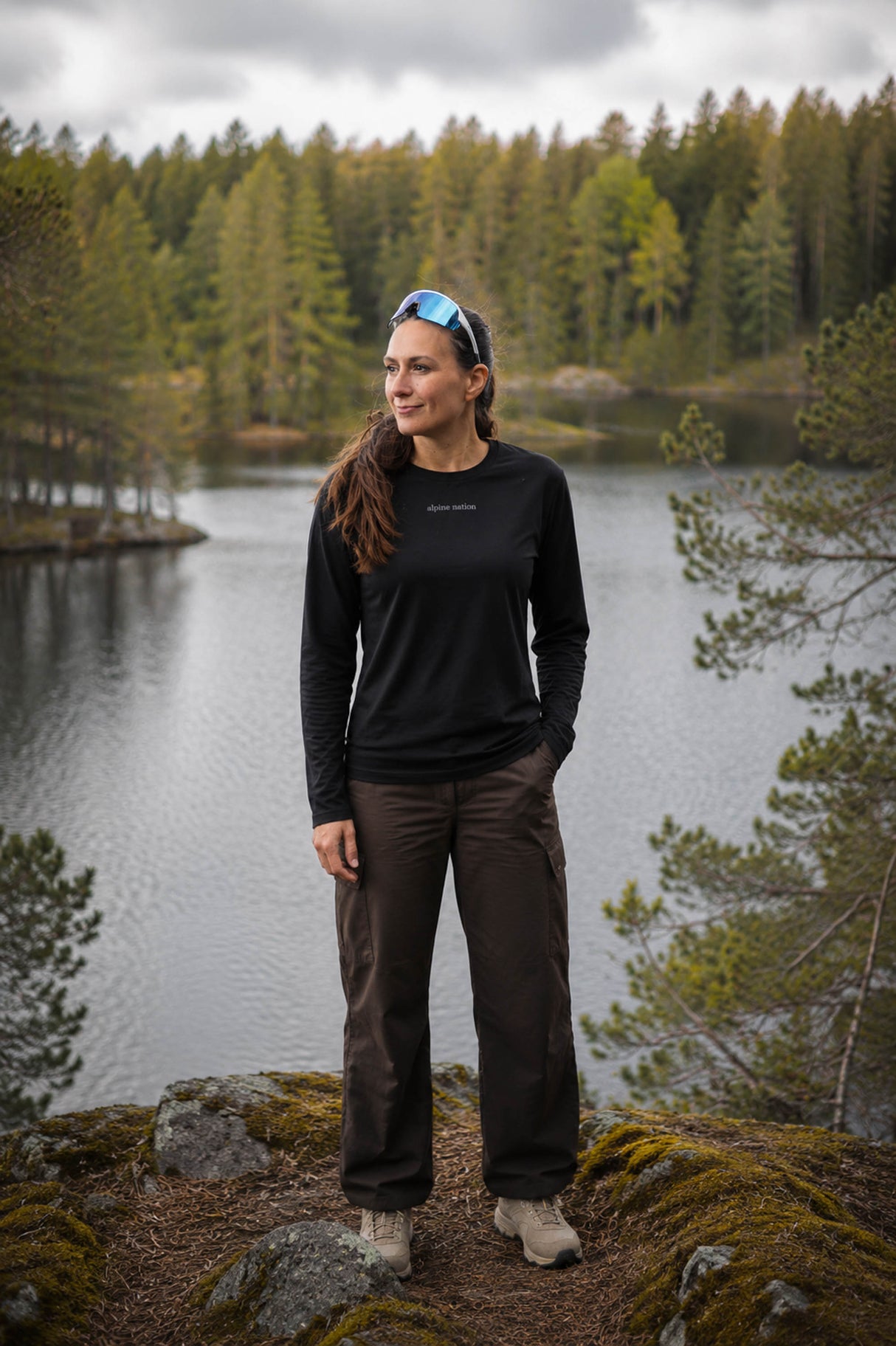 Drift Air Long Sleeve Tee Eclipse