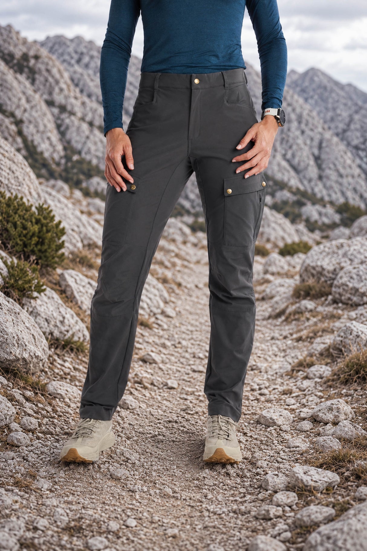 Explorer planinarske hlače - Carbon Grey