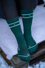 Abisko Merino Socks - Emerald