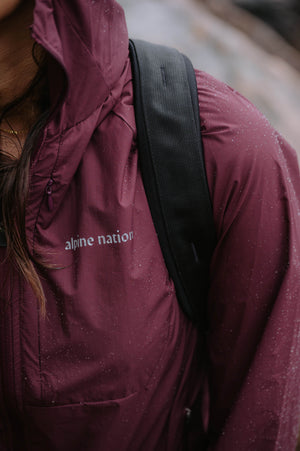 Aerial Jacket - Mulberry