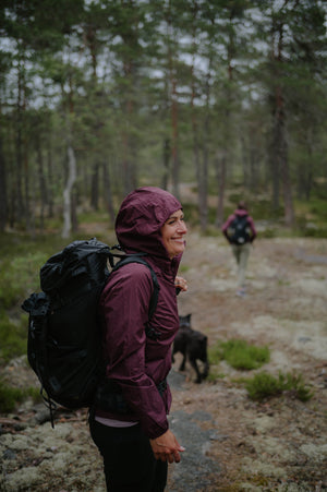 Aerial Jacket - Mulberry