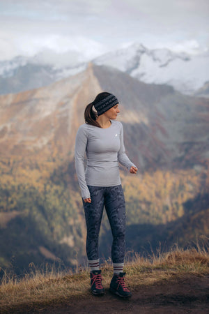 Summit Langarmshirt Storm Grey