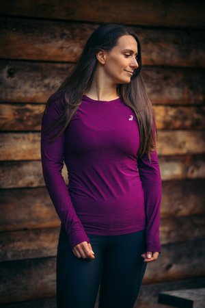 Maglia Summit a maniche lunghe Wild Berry